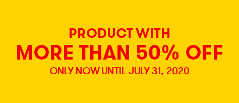 50% off products on sale